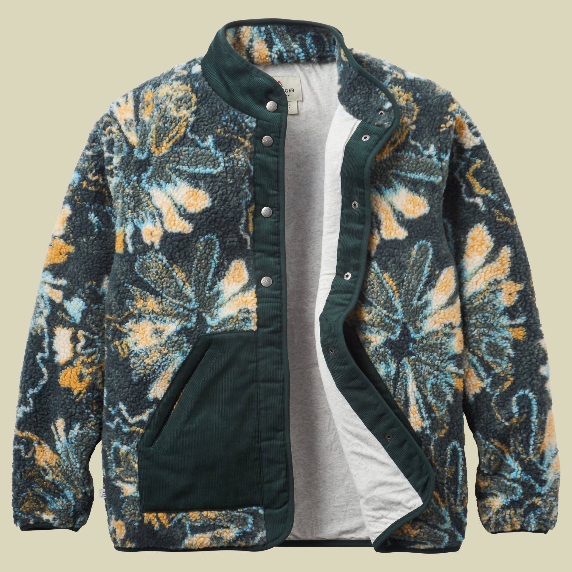 Clover 2.0 Recycled Sherpa Fleece Women XS grün - frost dark fern von Passenger