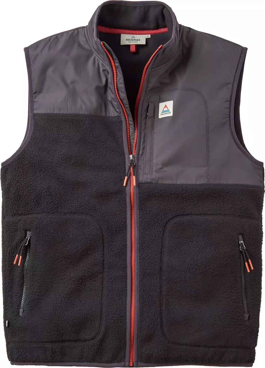 Offgrid Recycled Sherpa Fleece Vest Men von Passenger