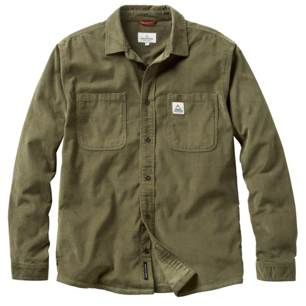 Passenger - Backcountry Cord Light Shirt - Hemd Gr S oliv von Passenger