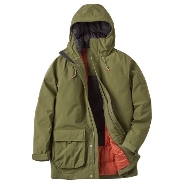 Passenger - Baltic Recycled Insulated Parka - Parka Gr M oliv von Passenger