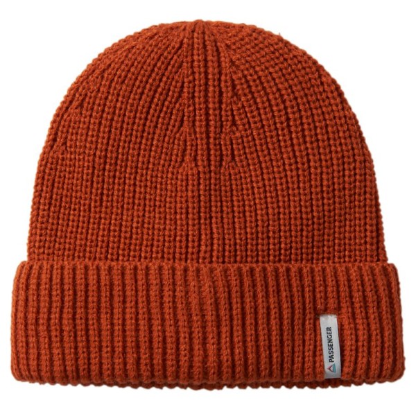 Passenger - Compass Recycled Beanie - Mütze Gr One Size rot von Passenger