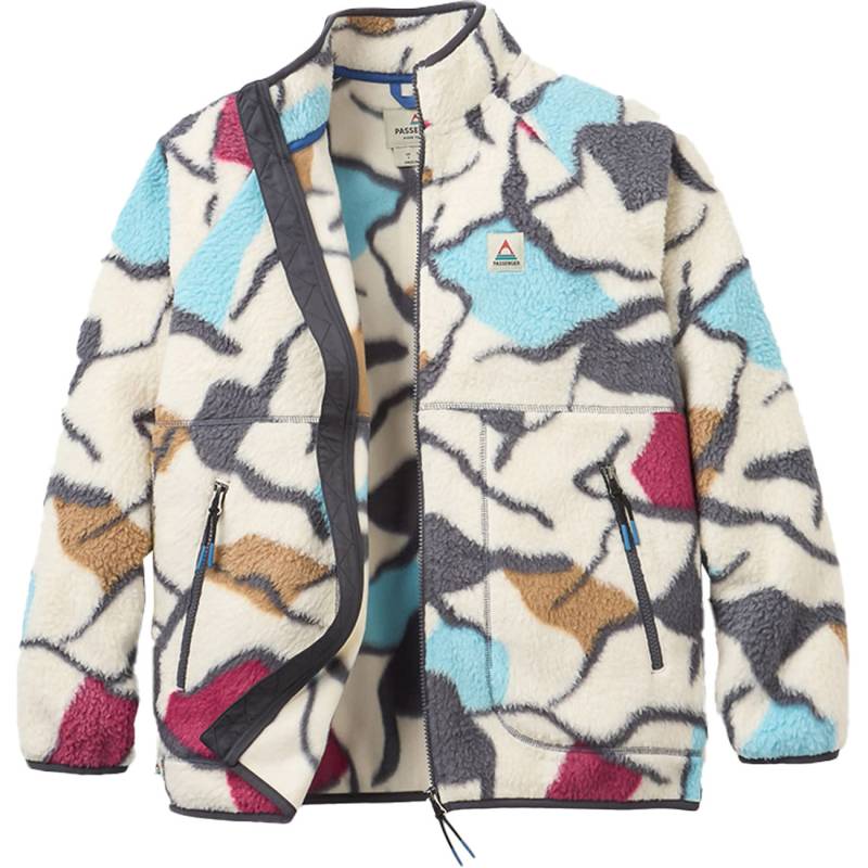 Passenger Damen Fleecejacke Fairbanks 2.0 Full Zip Recycled Sherpa Fleece von Passenger