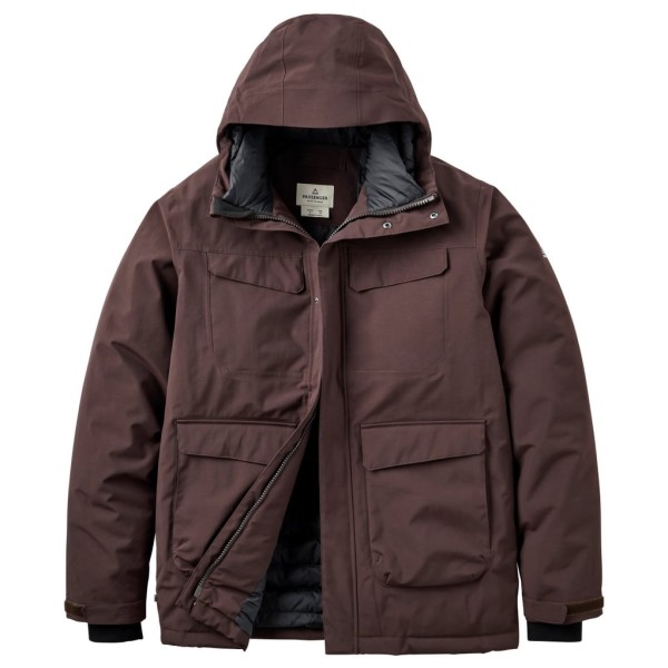 Passenger - Explorer Recycled Waterproof Down Parka - Parka Gr M braun von Passenger