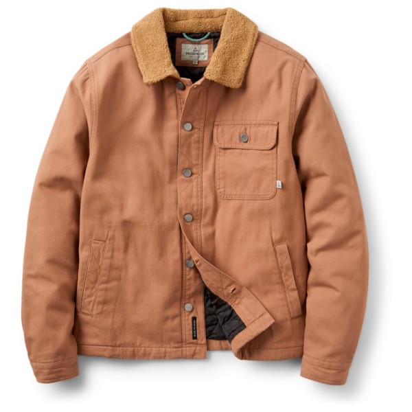 Passenger - Falcon Organic Cotton Jacket - Freizeitjacke Gr M braun von Passenger