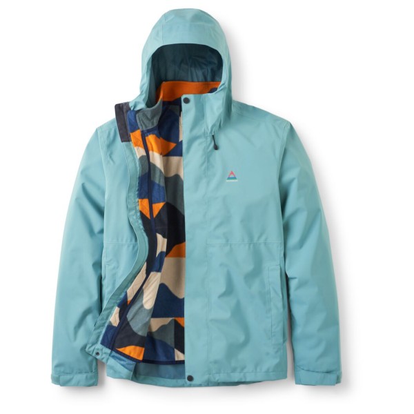 Passenger - Graniteridge Recycled Waterproof 3 in 1 Jacket - Winterjacke Gr L türkis von Passenger