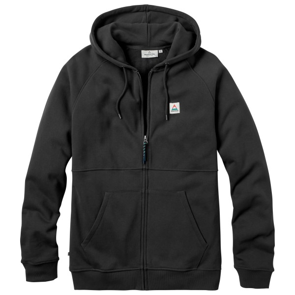 Passenger - Heritage Full Zip Recycled Cotton Hoodie - Sweat- & Trainingsjacke Gr XXL schwarz von Passenger