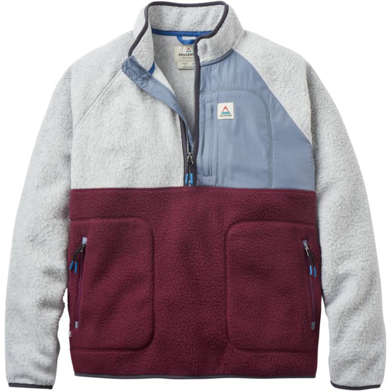 Passenger Herren Fleecepullover 1/2 Zip Offgrid 2.0 Recycled Sherpa Fleece von Passenger