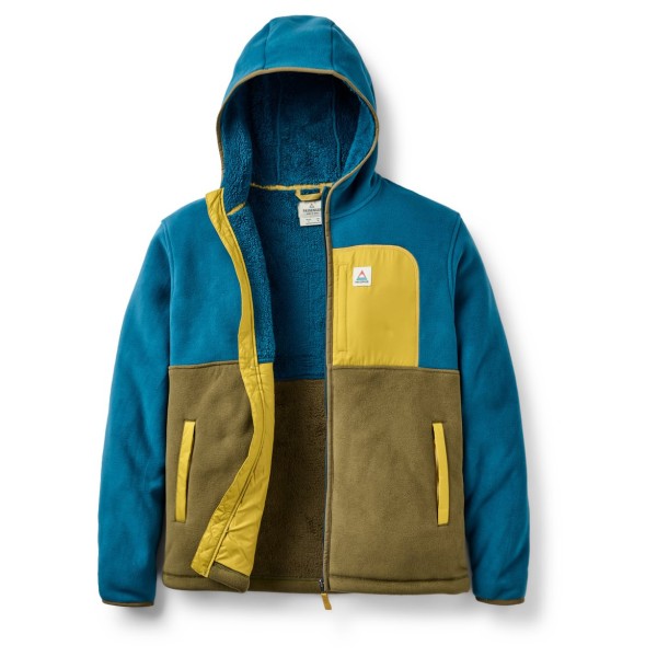 Passenger - Loch Hooded Recycled Polar Fleece - Fleecejacke Gr S blau von Passenger