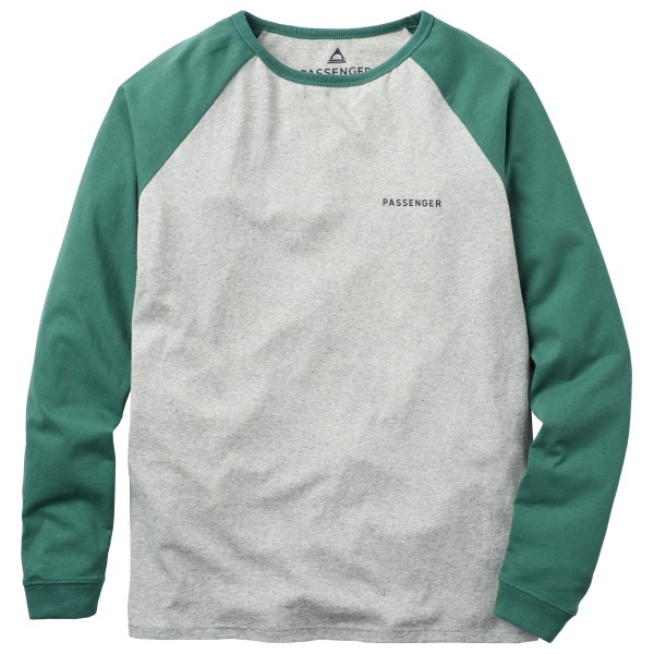 Passenger - Made To Roam Recycled L/S T-Shirt - Longsleeve Gr XXL grau von Passenger
