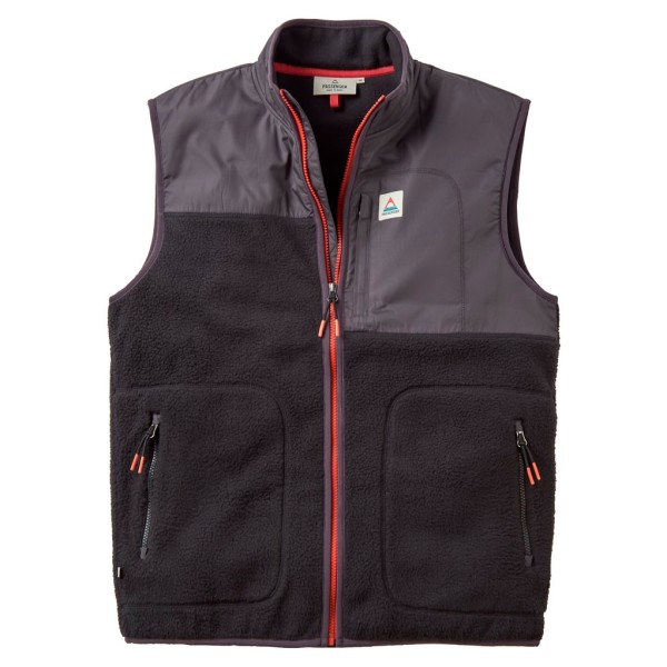 Passenger - Offgrid Recycled Sherpa Fleece Vest - Fleeceweste Gr L grau von Passenger