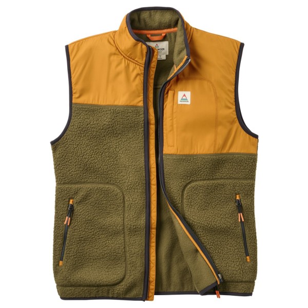 Passenger - Offgrid Recycled Sherpa Fleece Vest - Fleeceweste Gr XXL oliv von Passenger