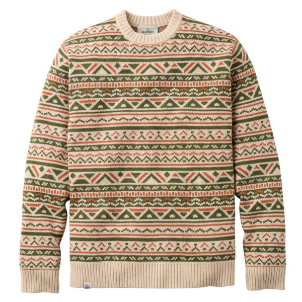 Passenger - Stoked Knitted Jumper - Pullover Gr M beige von Passenger