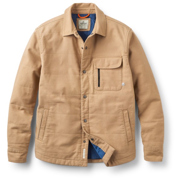 Passenger - Taranaki Canvas Quilted Overshirt - Hemd Gr XXL beige von Passenger