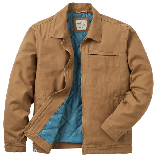 Passenger - Taylor Quilted Jacket - Freizeitjacke Gr XXL braun von Passenger