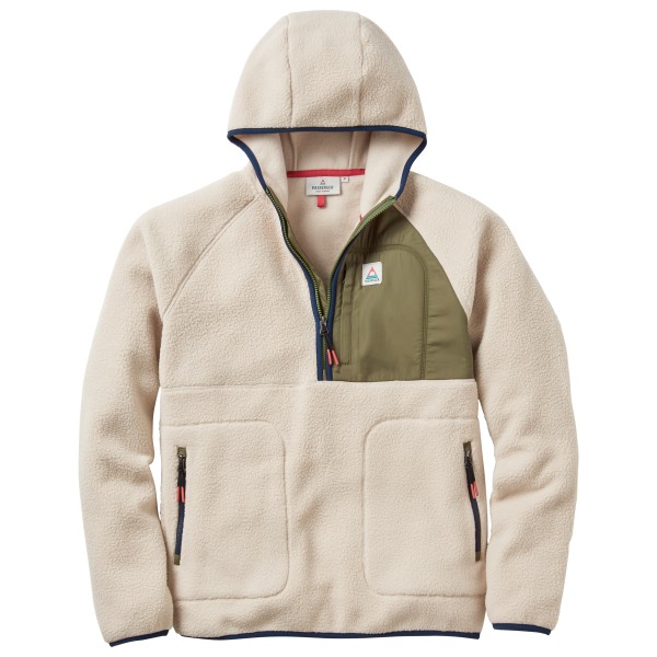 Passenger - Ventura 1/2 Zip Recycled Sherpa Fleece - Fleecepullover Gr XL beige von Passenger