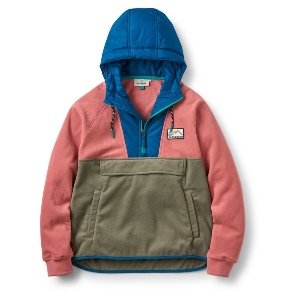 Passenger - Women's Alexander Recycled Polar Hooded Fleece - Fleecepullover Gr S bunt von Passenger