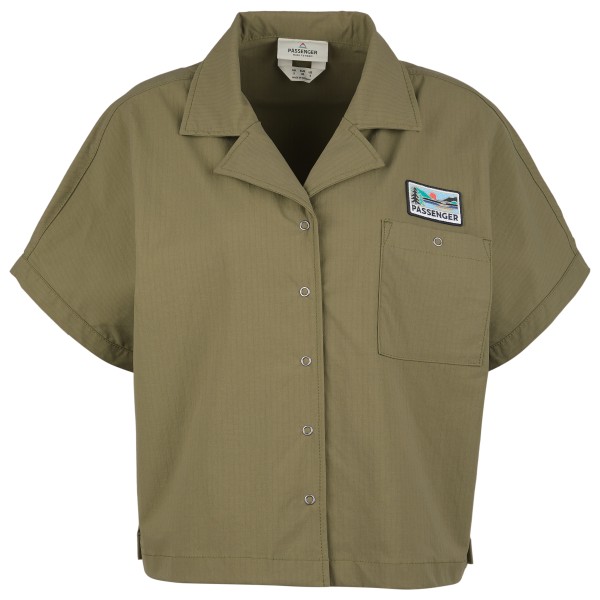 Passenger - Women's Arden Ripstop S/S Shirt - Bluse Gr XS oliv von Passenger