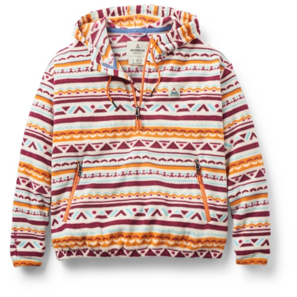 Passenger - Women's Ayla Micro Polartec Hooded Fleece - Fleecepullover Gr XS bunt von Passenger