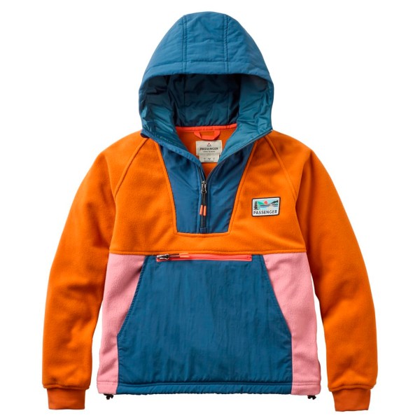 Passenger - Women's Bryni Recycled Hooded Polar Fleece - Fleecepullover Gr M bunt von Passenger