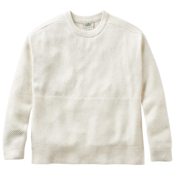 Passenger - Women's Cove 2.0 Organic Cotton Knitted Jumper - Pullover Gr M beige/weiß Passenger - Women's Cove 2.0 Organic Cotton Knitted Jumper - Pullover Gr M beige/weiß von Passenger