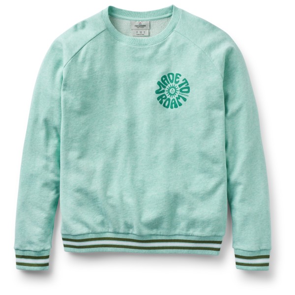 Passenger - Women's Fade Organic Cotton Sweatshirt - Longsleeve Gr M grün/türkis von Passenger