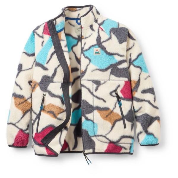 Passenger - Women's Fairbanks 2.0 FZ Recycled Sherpa Fleece - Fleecejacke Gr XXL grau von Passenger