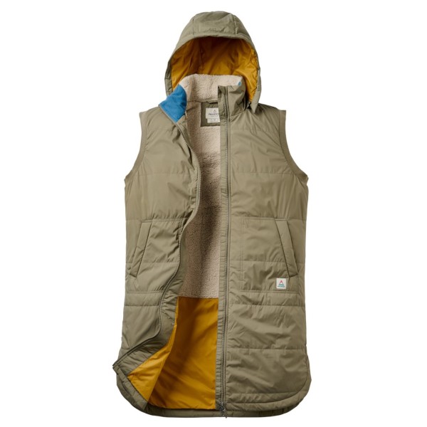 Passenger - Women's Flora Sherpa Lined Gilet - Kunstfaserweste Gr M oliv von Passenger