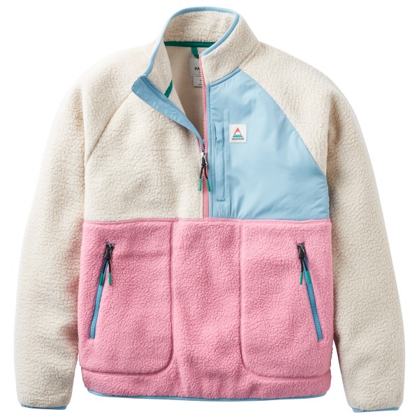 Passenger - Women's Home 2.0 1/2 Zip Recycled Sherpa Fleece - Fleecejacke Gr L bunt von Passenger