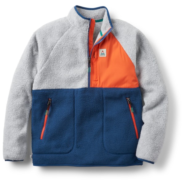 Passenger - Women's Home 2.0 1/2 Zip Recycled Sherpa Fleece - Fleecejacke Gr M grau von Passenger