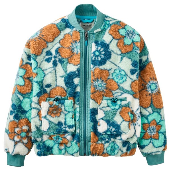 Passenger - Women's Lucia Recycled Sherpa Fleece - Fleecejacke Gr M türkis von Passenger