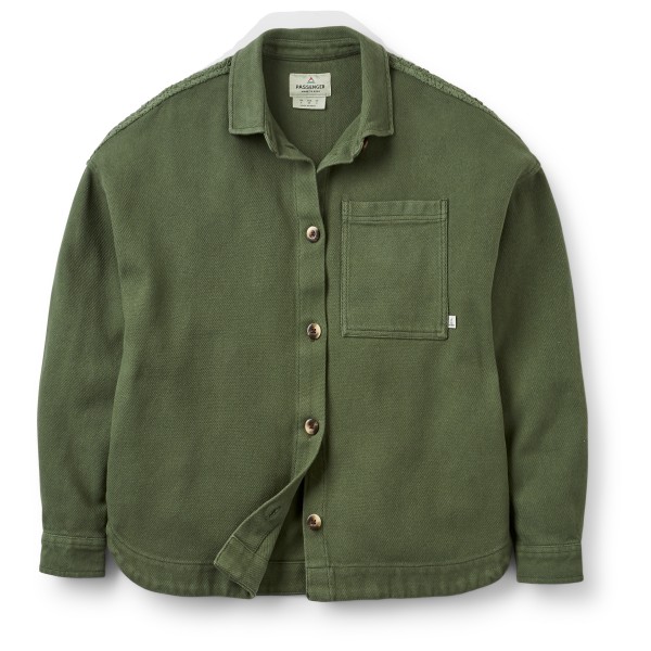Passenger - Women's Maya Twill Overshirt - Bluse Gr XXL oliv von Passenger