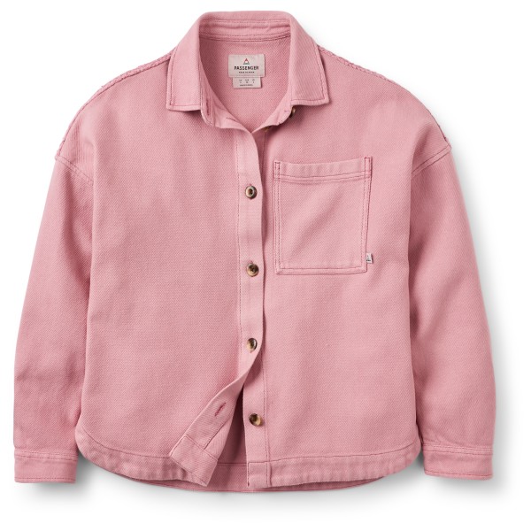 Passenger - Women's Maya Twill Overshirt - Bluse Gr XXL rosa von Passenger