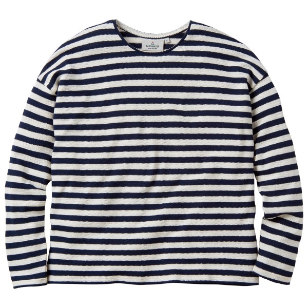 Passenger - Women's Panorama Striped L/S T-Shirt - Longsleeve Gr XXL grau von Passenger