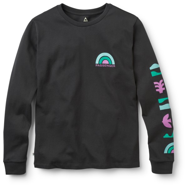 Passenger - Women's Papercut Recycled Cotton L/S T-Shirt - Longsleeve Gr XXL schwarz Passenger - Women's Papercut Recycled Cotton L/S T-Shirt - Longsleeve Gr XXL schwarz von Passenger