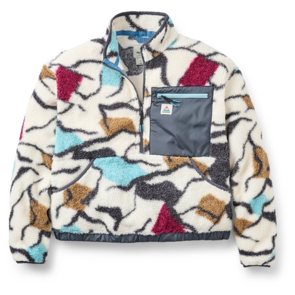 Passenger - Women's Ravi Recycled Sherpa Fleece - Fleecepullover Gr XXL grau von Passenger