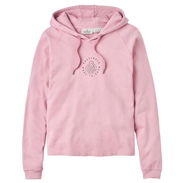 Passenger - Women's Remote Recycled Cotton Hoodie - Hoodie Gr M rosa von Passenger