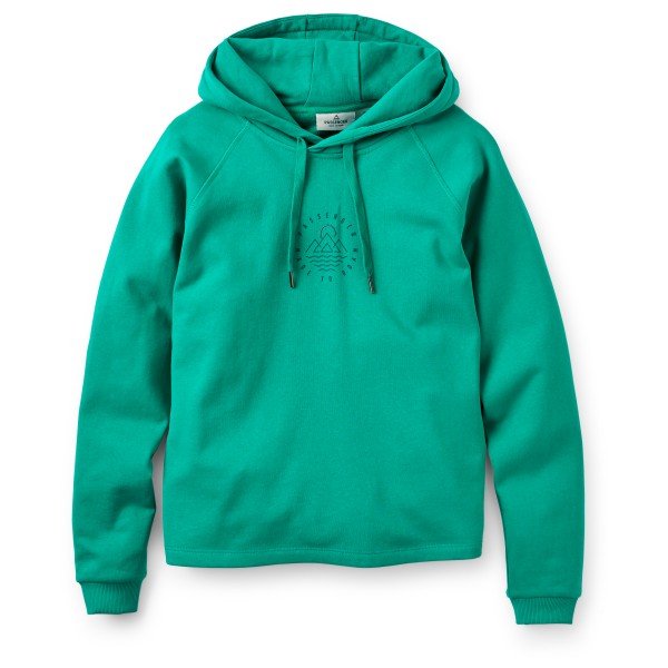 Passenger - Women's Remote Recycled Cotton Hoodie - Hoodie Gr XL türkis von Passenger