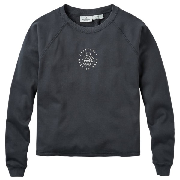 Passenger - Women's Remote Recycled Cotton Sweatshirt - Longsleeve Gr XL grau von Passenger
