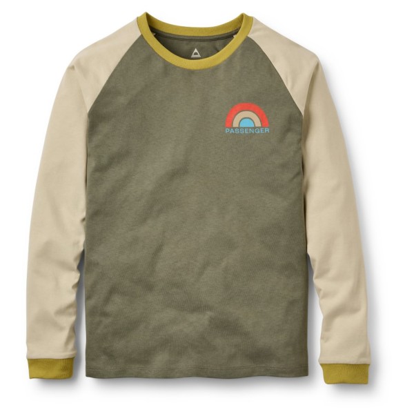 Passenger - Women's Riser 2.0 Recycled Cotton L/S T-Shirt - Longsleeve Gr XS oliv von Passenger