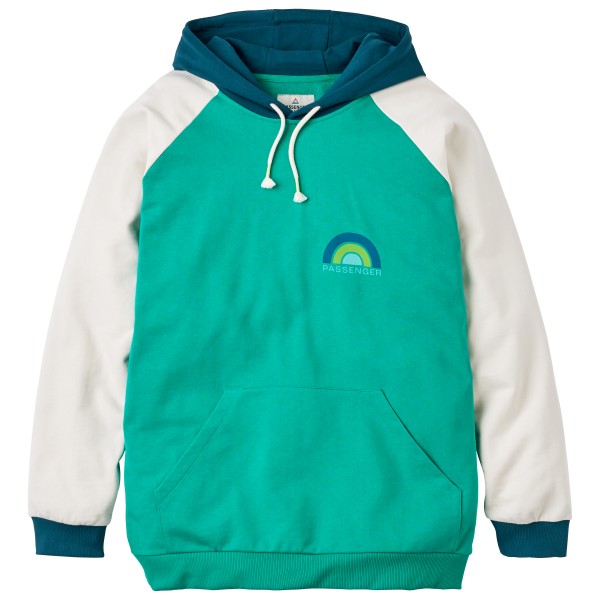 Passenger - Women's Riser Organic Cotton Hoodie - Hoodie Gr S türkis von Passenger