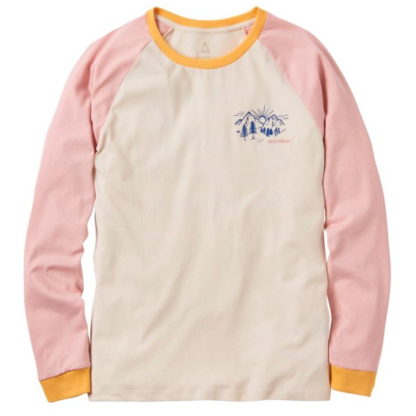 Passenger - Women's Riser Recycled Cotton L/S T-Shirt - Longsleeve Gr L beige von Passenger