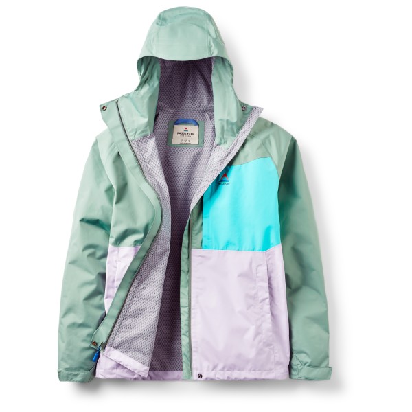 Passenger - Women's Skyburst Recycled Waterproof Jacket - Freizeitjacke Gr XXL bunt von Passenger