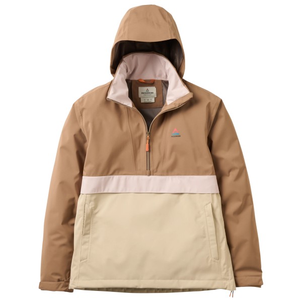 Passenger - Women's Skyline Recycled Waterproof Anorak - Winterjacke Gr XL beige von Passenger