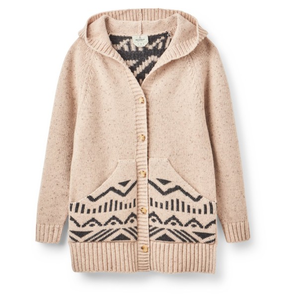 Passenger - Women's Snoozle Recycled Knitted Hooded Cardigan - Cardigan Gr M beige Passenger - Women's Snoozle Recycled Knitted Hooded Cardigan - Cardigan Gr M beige von Passenger