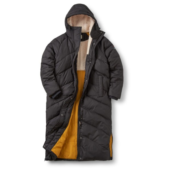 Passenger - Women's Tasman Recycled 2.0 Long Insulated Jacket - Mantel Gr XS grau von Passenger