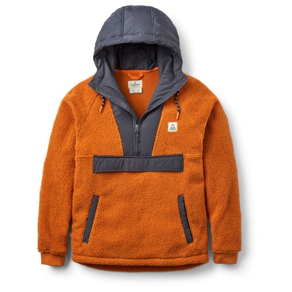 Passenger - Woodland 2.0 Hooded 1/2 Zip Recycled Polar Fleece - Fleecejacke Gr XL bunt von Passenger