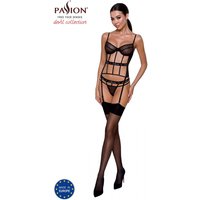 Corset mit Bändern und Logo von Passion Dessous von Passion Dessous