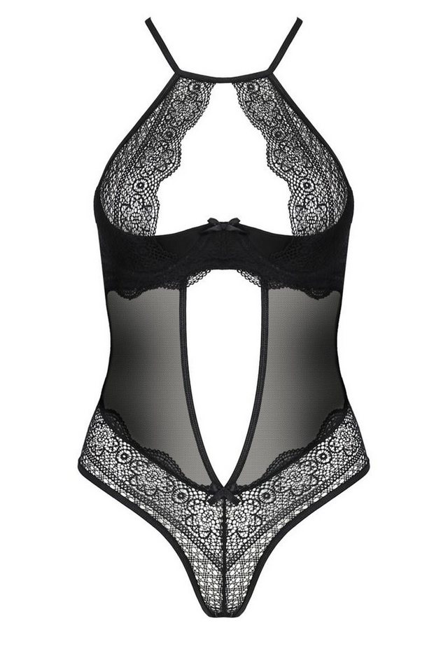 Passion Dessous Stringbody Schwarzer transparenter Damen Dessous Body aus Netz und Spitze mit Büg Passion Dessous Stringbody Schwarzer transparenter Damen Dessous Body aus Netz und Spitze mit Büg von Passion Dessous