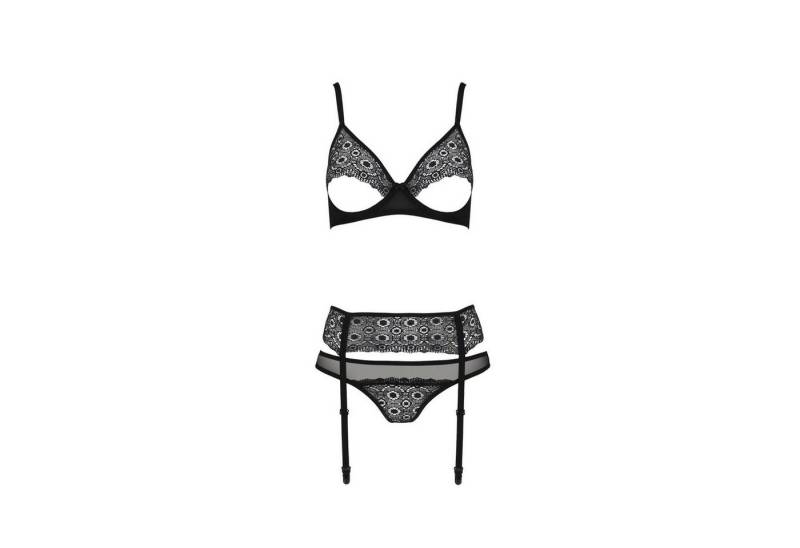 Passion Eco Collection Set: Schalen-BH PE ECO Zinnia 3pcs set black - (L/XL,S/M,XXL) von Passion Eco Collection