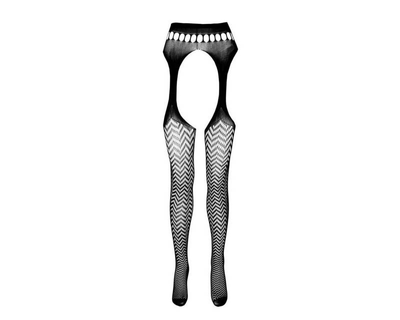 Passion Eco Collection Strumpfhose PE ECO Strumpfhose ouvert S002 white - (S/L) von Passion Eco Collection